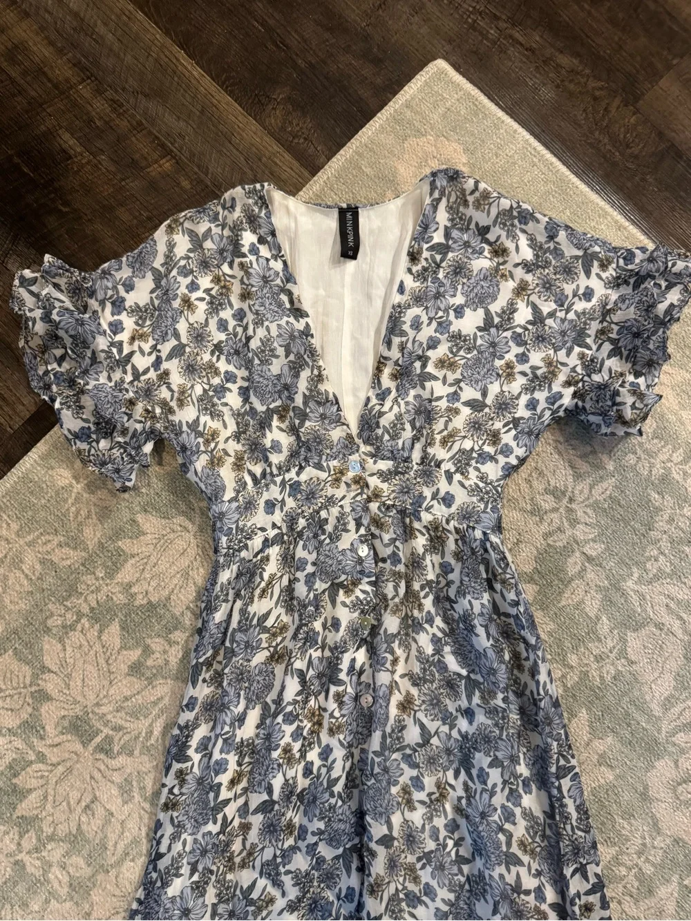 NWOT - MINKPINK - Darcy Maxi Dress in Multi - Picture 11 of 15